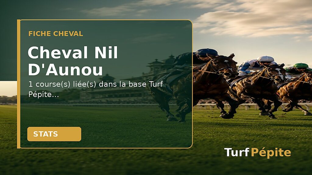 Cheval Nil D'Aunou : fiche, courses et statistiques