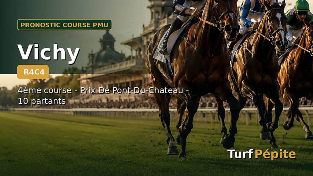 Pronostic Vichy 4ème course - Prix De Pont-Du-Chateau du 2026-06-29