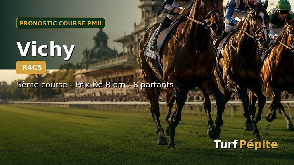 Pronostic Vichy 5ème course - Prix De Riom du 2026-06-29