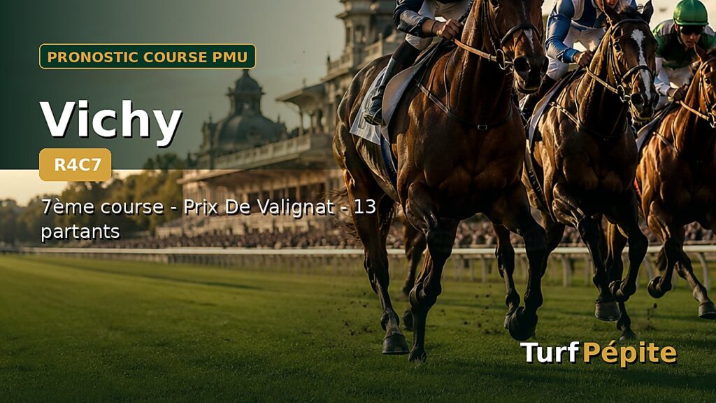 Pronostic Vichy 7ème course - Prix De Valignat du 2026-06-29