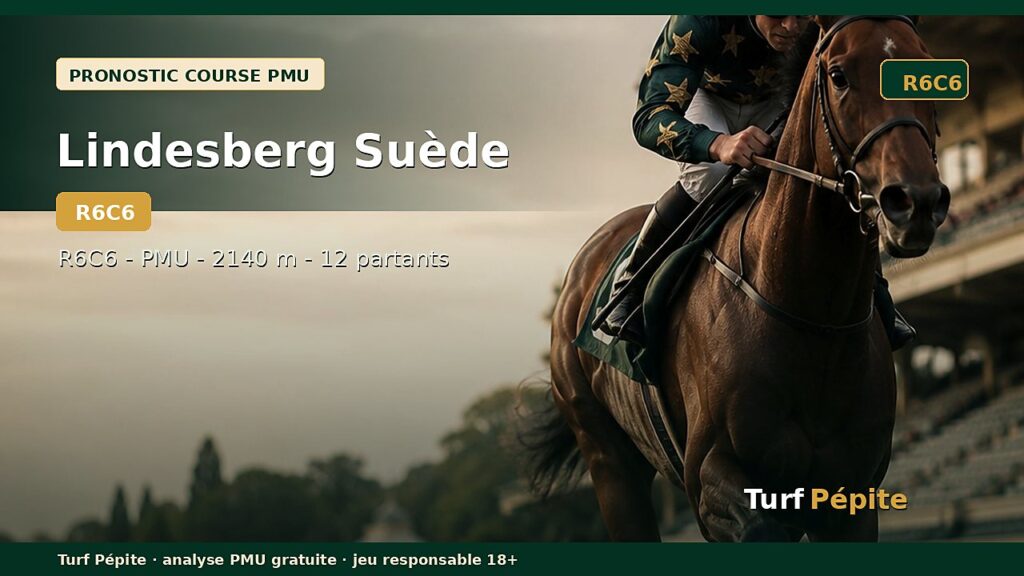 Programme PMU Lindesberg Suède 6ème course - Prix Bird Parker Suede du 2026-07-01