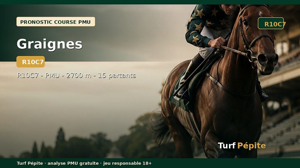 Pronostic Graignes 7ème course - Prix Alexis Chardine du 2026-07-04