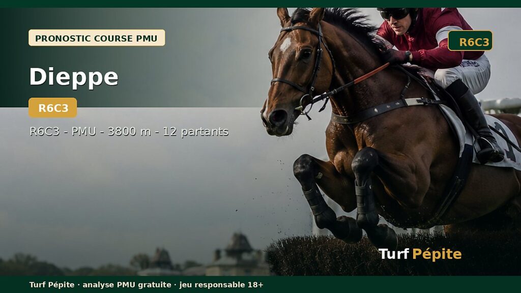 Pronostic Dieppe 3ème course - Grande Course De Haies De Dieppe du 10 juillet 2026