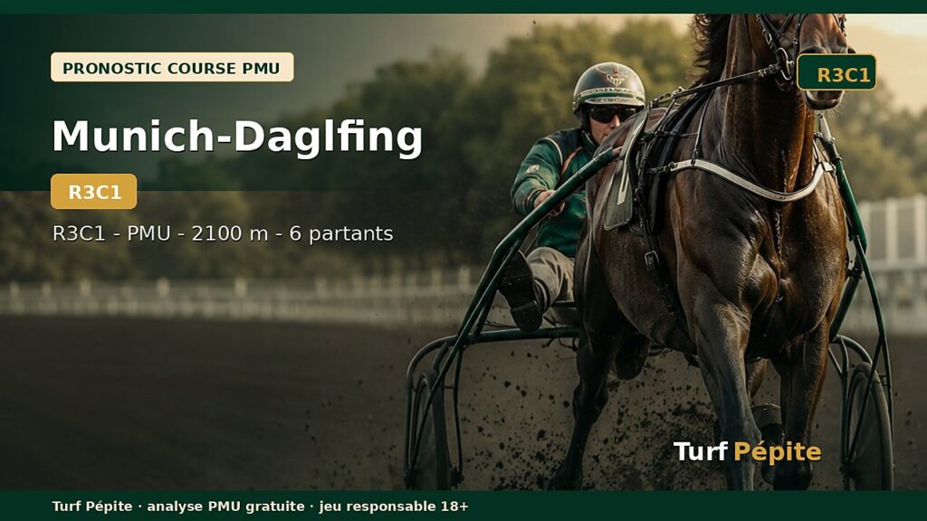 Programme PMU Munich-Daglfing 1ère course - Trotto.De-Auftaktmonté Allemagne du 16 juillet 2026