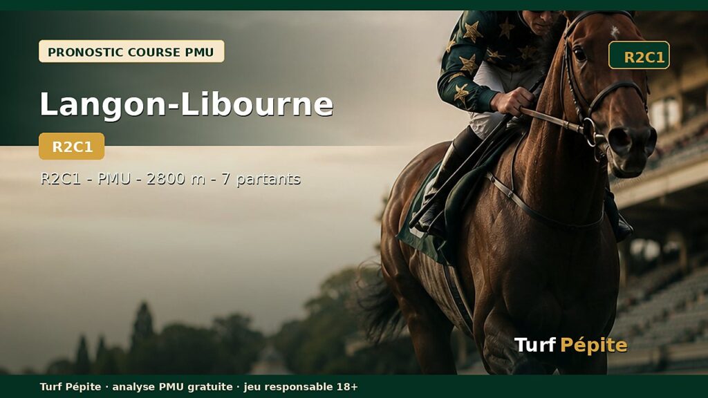 Pronostic Langon-Libourne 1ère course - Prix Multi Services Immobilier du 28 juillet 2026