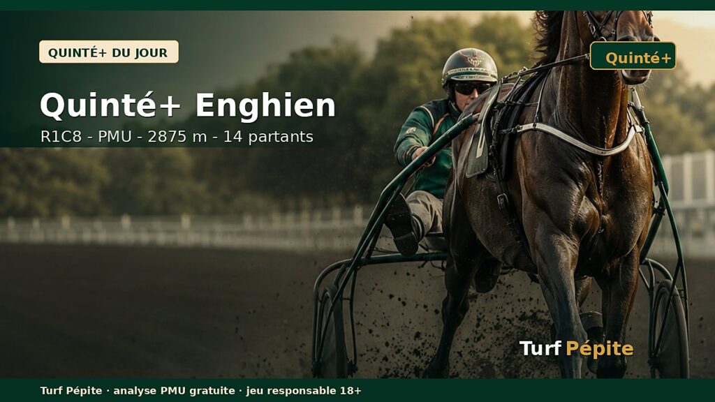 Pronostic Quinté du jour (6 août 2026) à Enghien