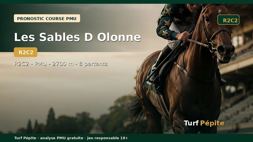 Pronostic Les Sables D Olonne 2ème course - Prix Gilles Tartoue du 6 août 2026