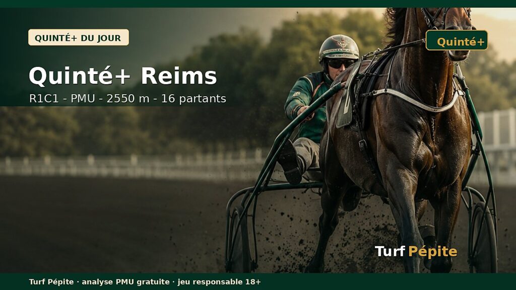 Pronostic Quinté du jour (14 octobre 2026) à Reims