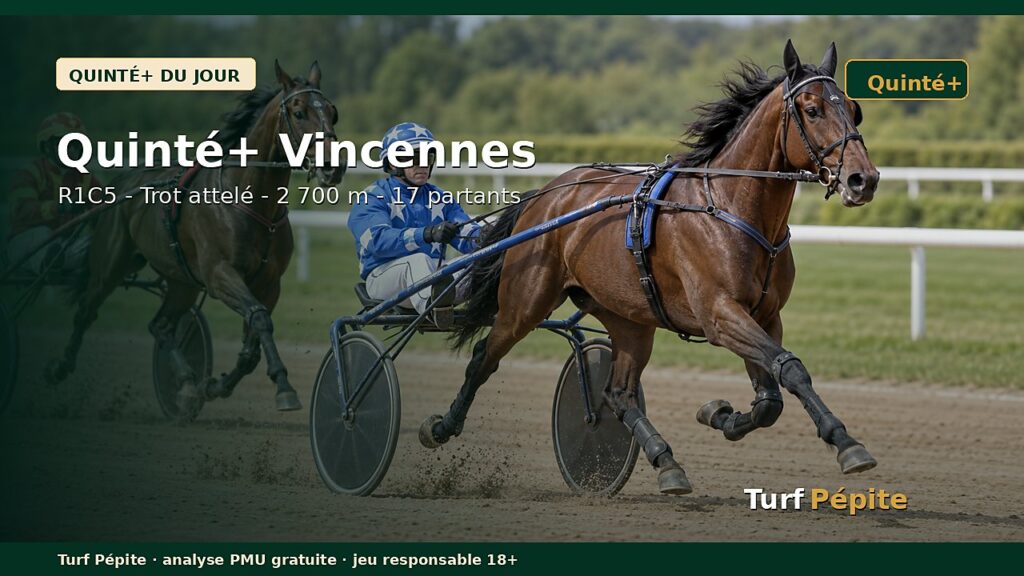 Pronostic Quinté du jour (30 octobre 2026) à Vincennes